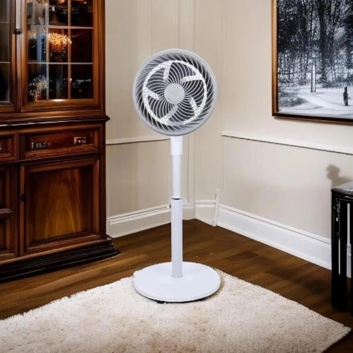 Standing Fan - 80W 5 Blades 3 Speeds