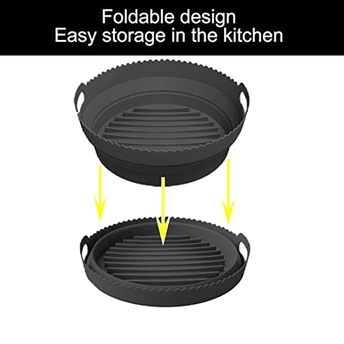 Foldable Silicone Air Fryer Liners - Silicone 2Pcs