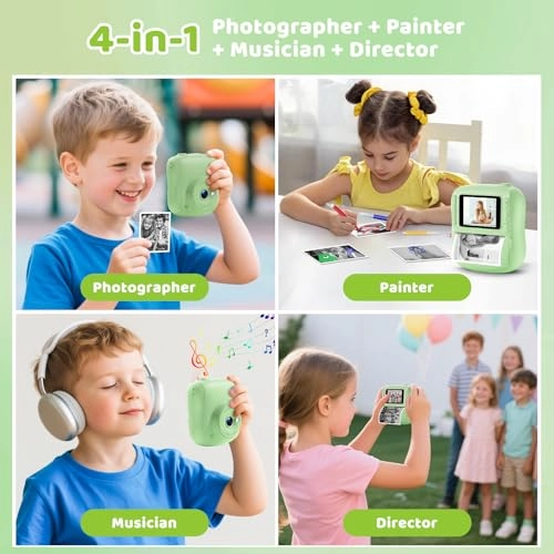 Children's Camera - Instant Print 1080P 32GB