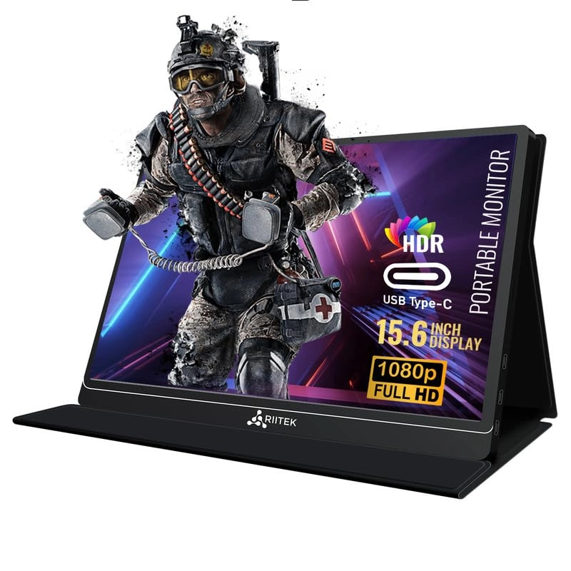 Riitek Portable Monitor - RII-MONITOR-15.6IN-01 15.6 Inches 1920x1080