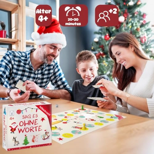 Sag es Ohne Worte: Christmas Game - Card Game (German)