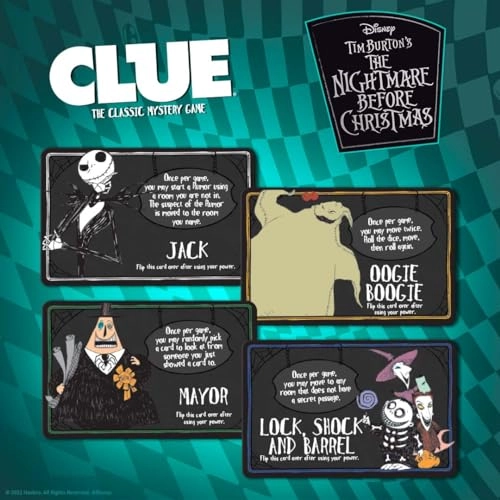 CLUE: Disney The Nightmare Before Christmas