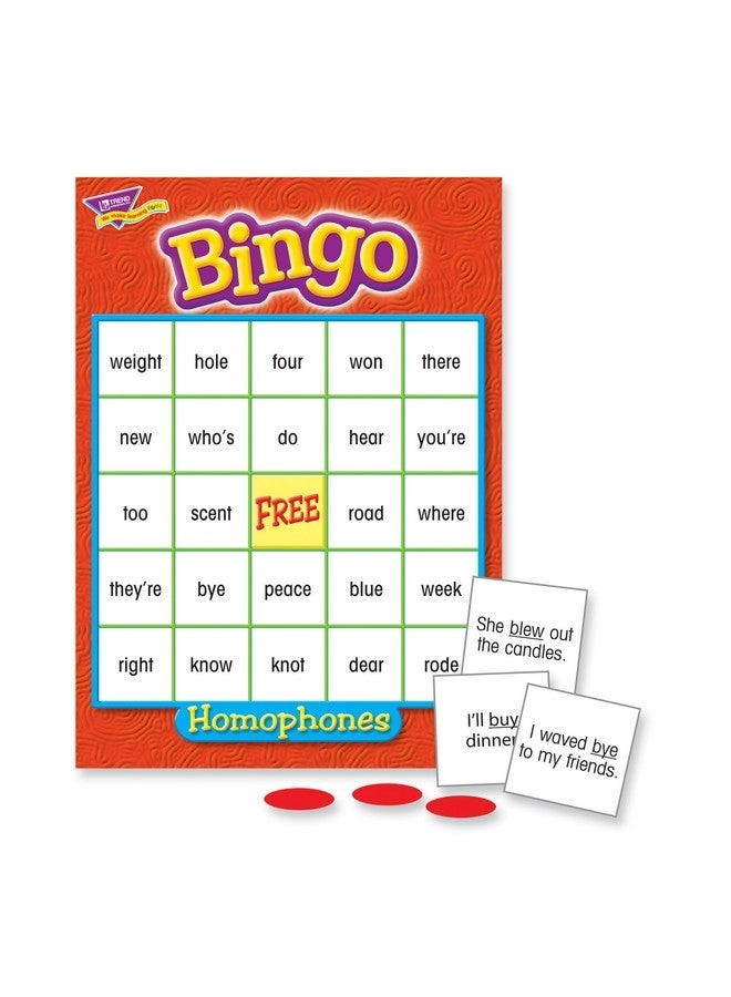 Homophones Bingo