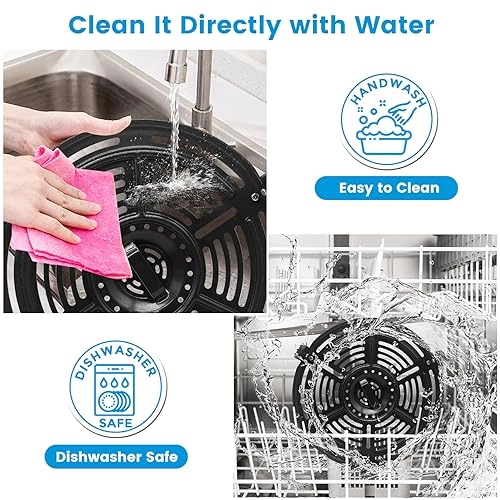 Air Fryer Grill Pan - stainless steel 1