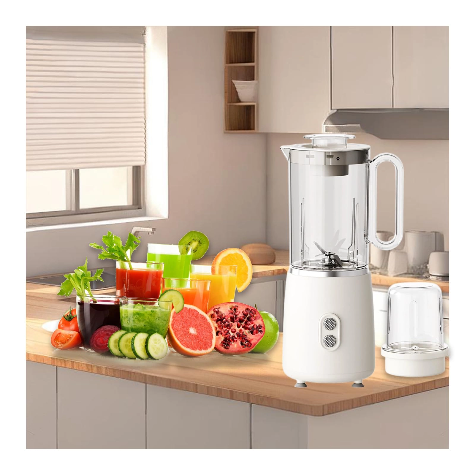 LJLAA Cold Press Juicer Machine - 300W 800ml