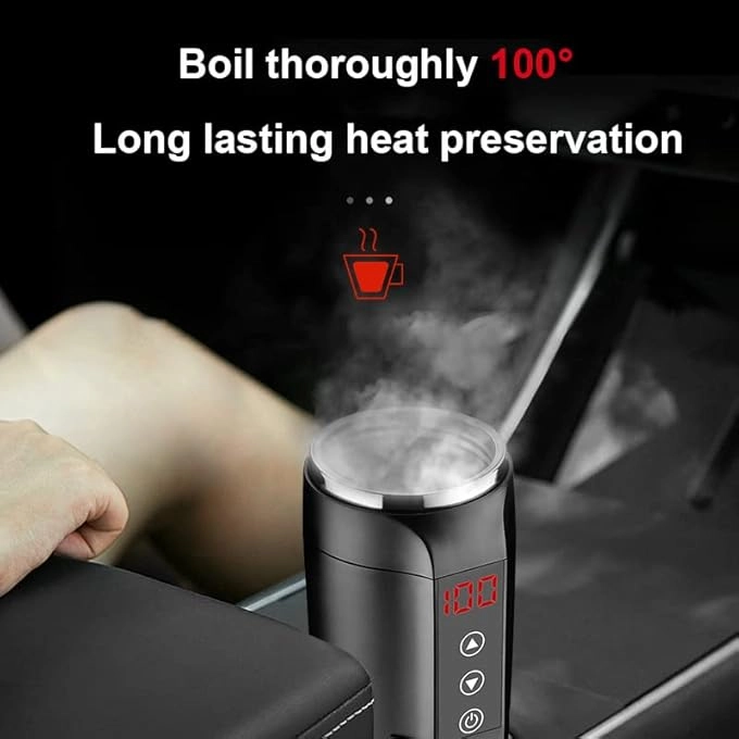 Smart Mug - Self Heating 12V Insulated