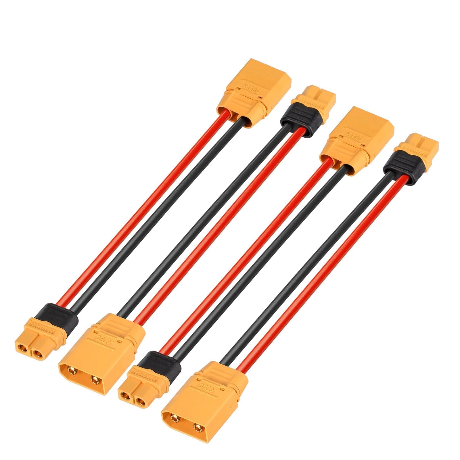 ELFCULB XT60 to XT90 Adapter - 12AWG 6Inches