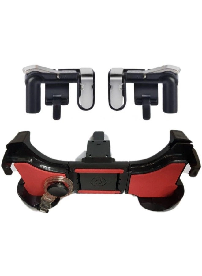 PUBG Mobile Phone Gaming Trigger - 3-Piece Wireless Black