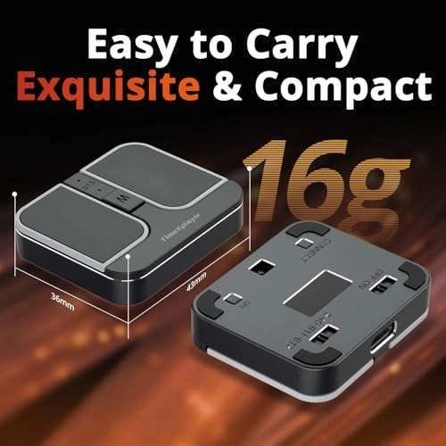 Mini Square Mouse - 2.4Ghz Wireless Bluetooth Infrared USB