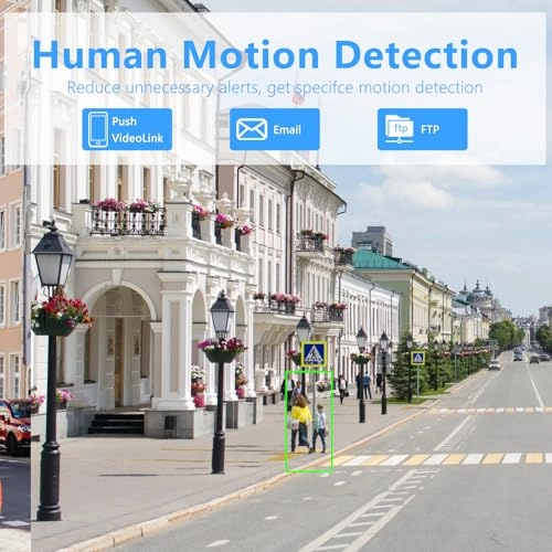 180 Degree Dual Lens Security IP Camera 1440p