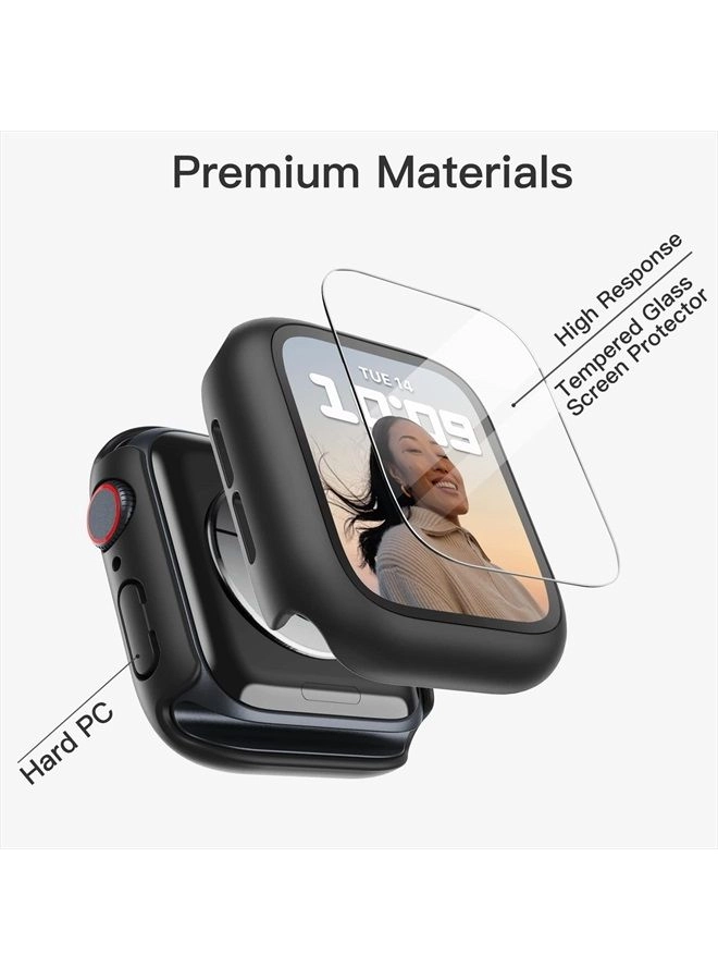 2 Pack Cover for Apple Watch Series 8 7 - 41mm