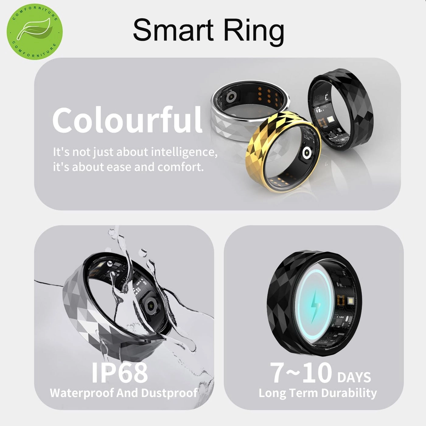 Smart Ring Health Tracker - 8#
