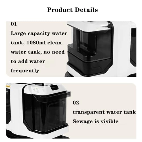 Fabric cleaning machine - 1080ml 11000Pa