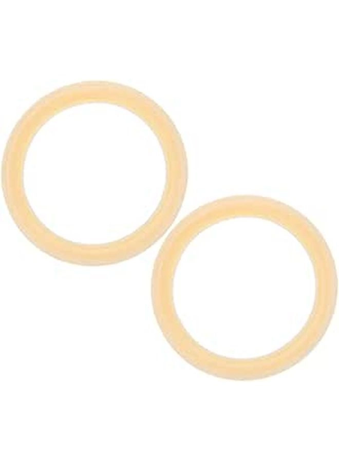 Mikikit Espresso Machine Steam Ring - 2PCS Sealing Gasket Beige