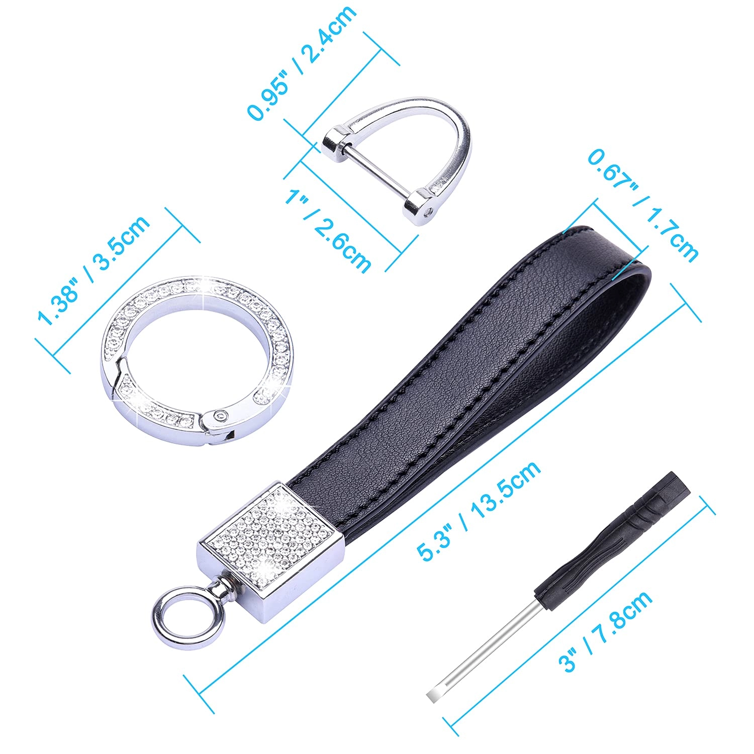 Bling Car Keychain - Car