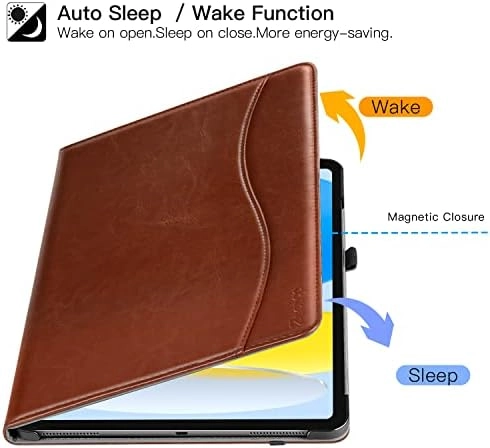 Auto Wake/Sleep Multi-Angle Stand Case with Pencil Holder for iPad 10th Generation 10.9-inch (2022)