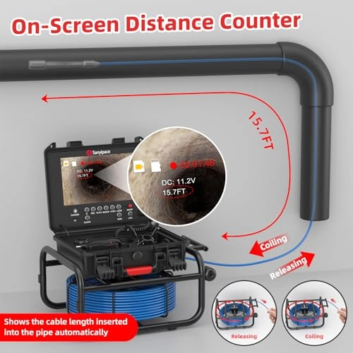 Drain camera - 50M/165FT 5mm