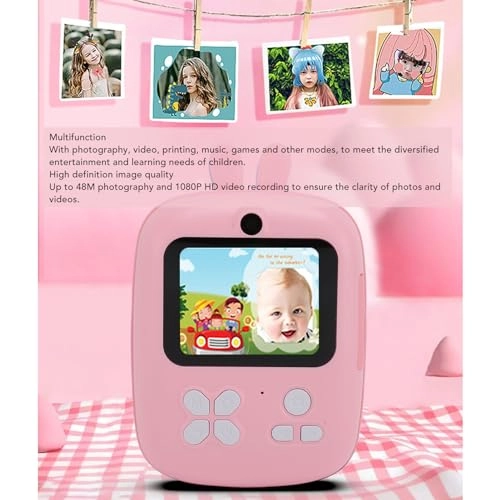 Instant Print Camera - 48MP Thermal Printing