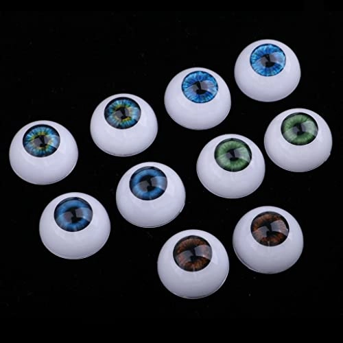 Realistic Human Eyes - 24 mm 5 Pairs