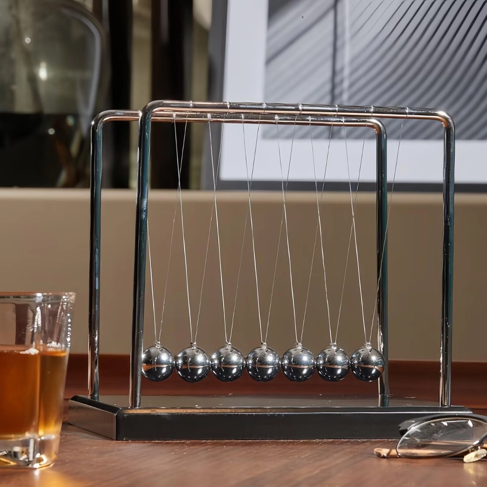 Newton's Cradle Physics - 7 pieces