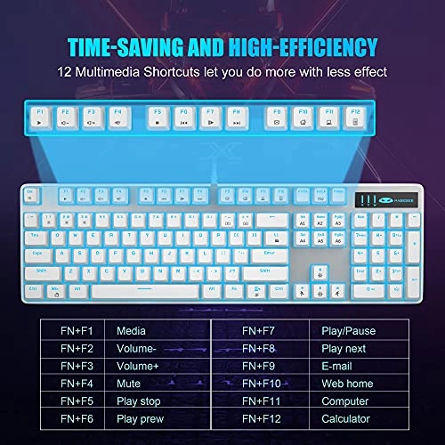 Mechanical Gaming Keyboard - Standard Wired/Wireless