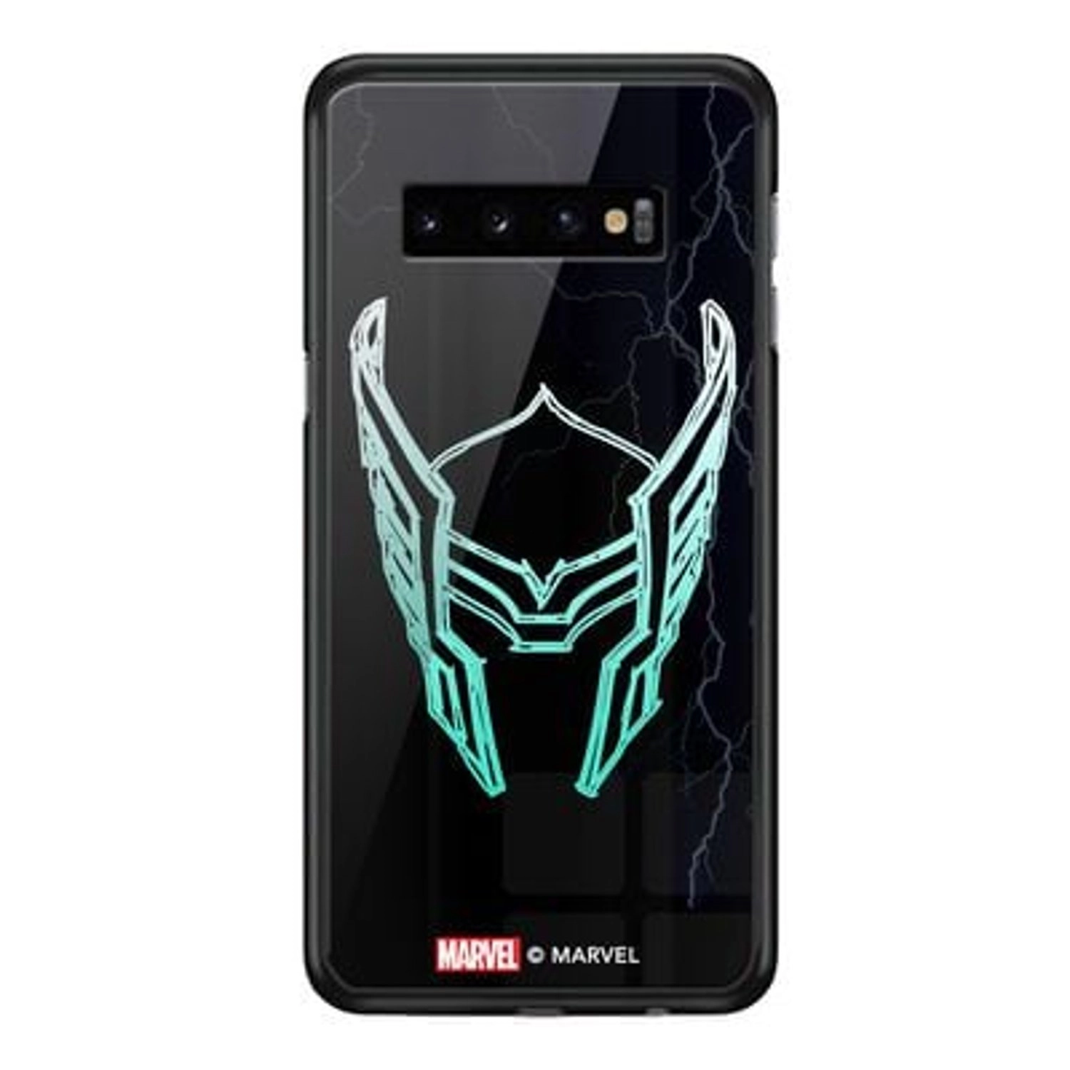 Wackylicious Thor's Helmet Back Case for Galaxy S10 Plus
