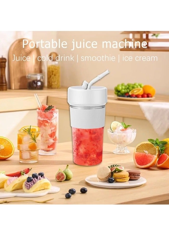 Mini Portable Blender - USB-C Charging BPA-Free Travel Lid