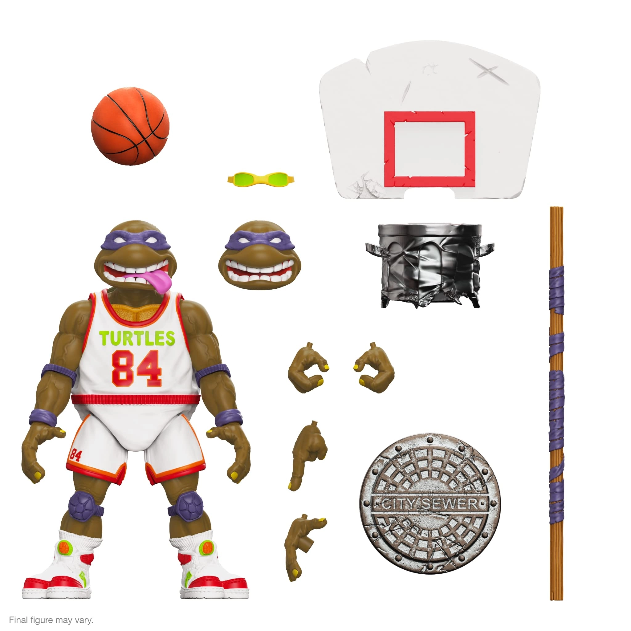 Super7 Teenage Mutant Ninja Turtles - Slam Dunkin' Don (UL-TMNTW09-SDD-01)