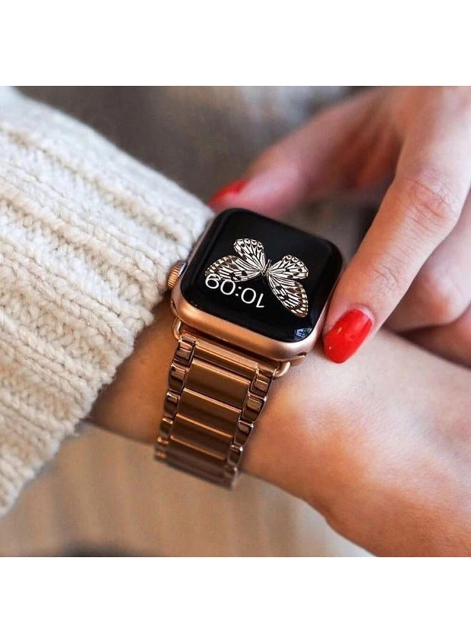 Premium Stainless Steel Watch Band for Apple Watch Series 1-9, SE - 38mm/40mm/41mm