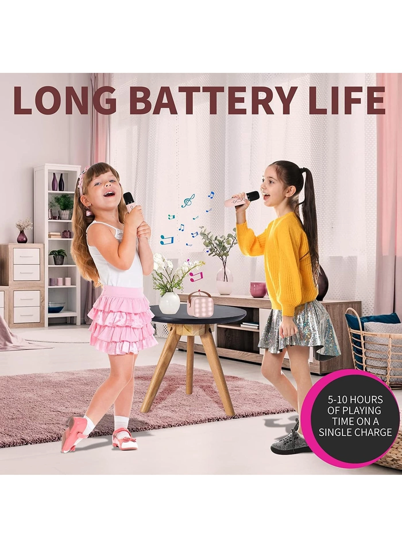 Mini Karaoke Machine - Ages 2-12