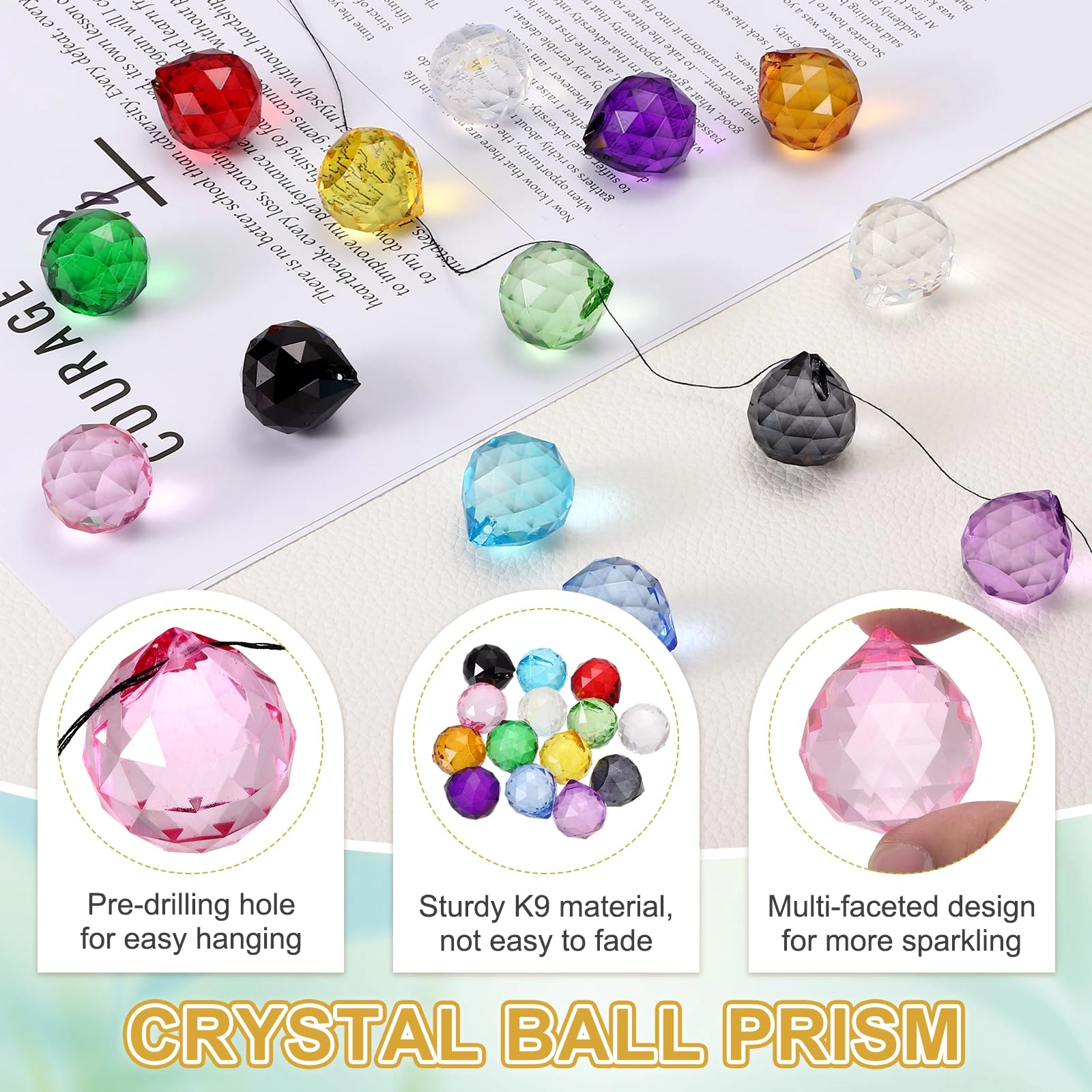 Crystal Ball Prism - K9 Crystal