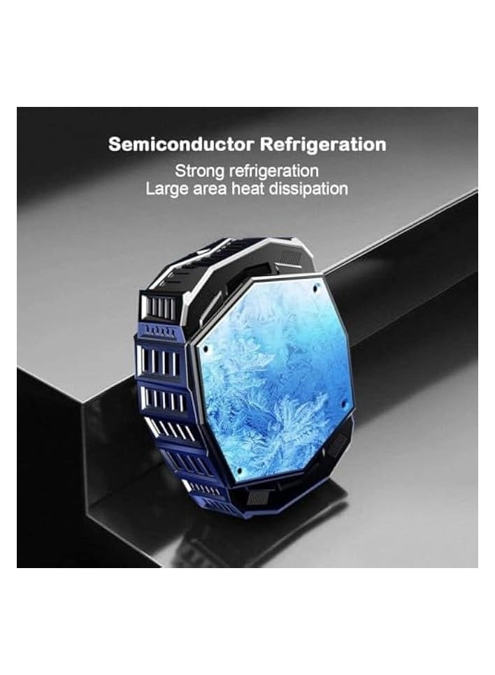 Wireless Phone Cooler Fan - Magnetic Built-in Battery Compatible with iPhone Samsung Google Pixel