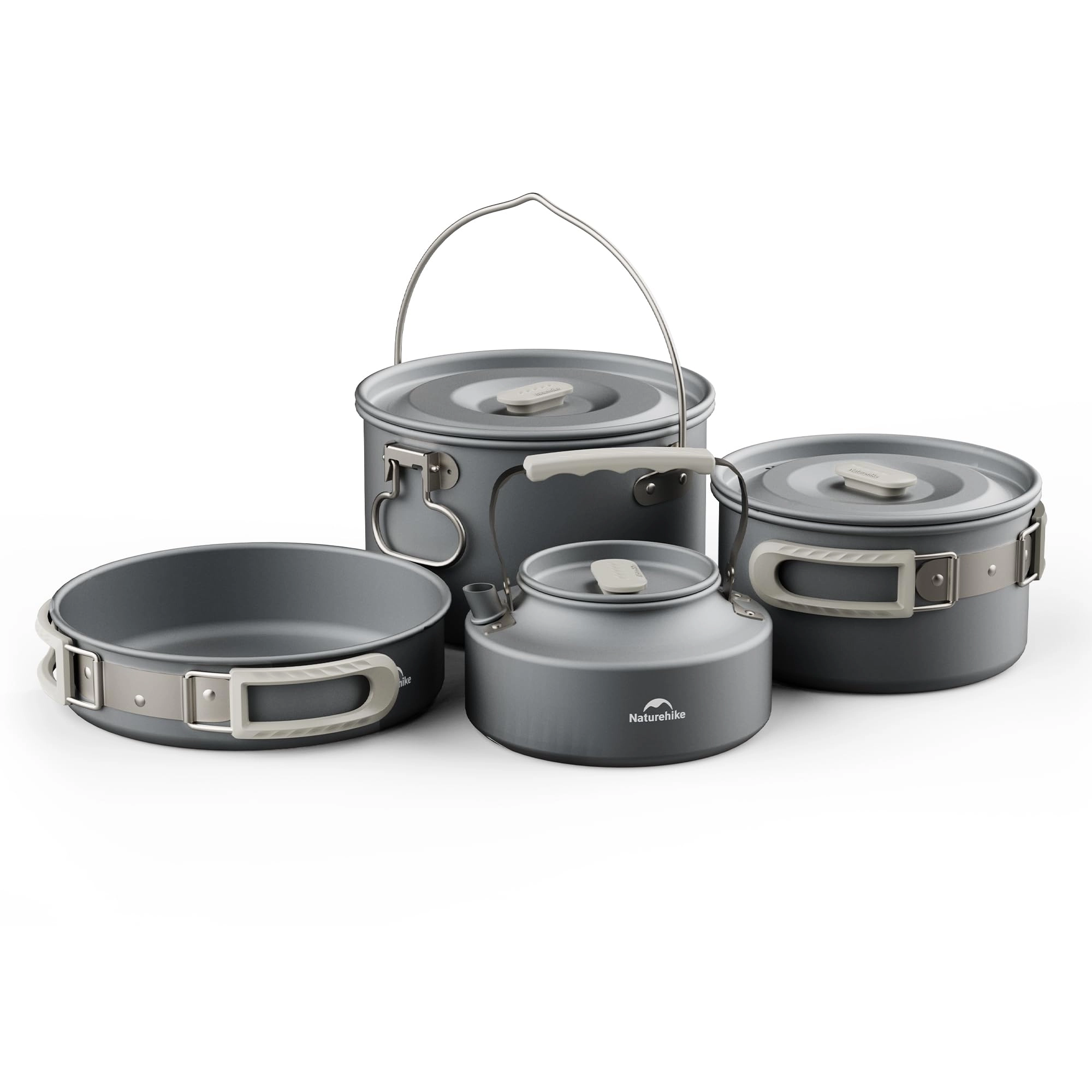 Camping Cookware - 3-piece 1.7L Kit