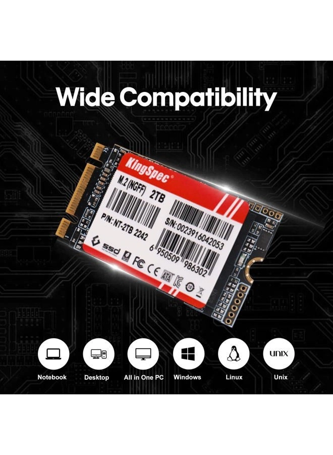 M.2 SATA SSD - 128GB 2242