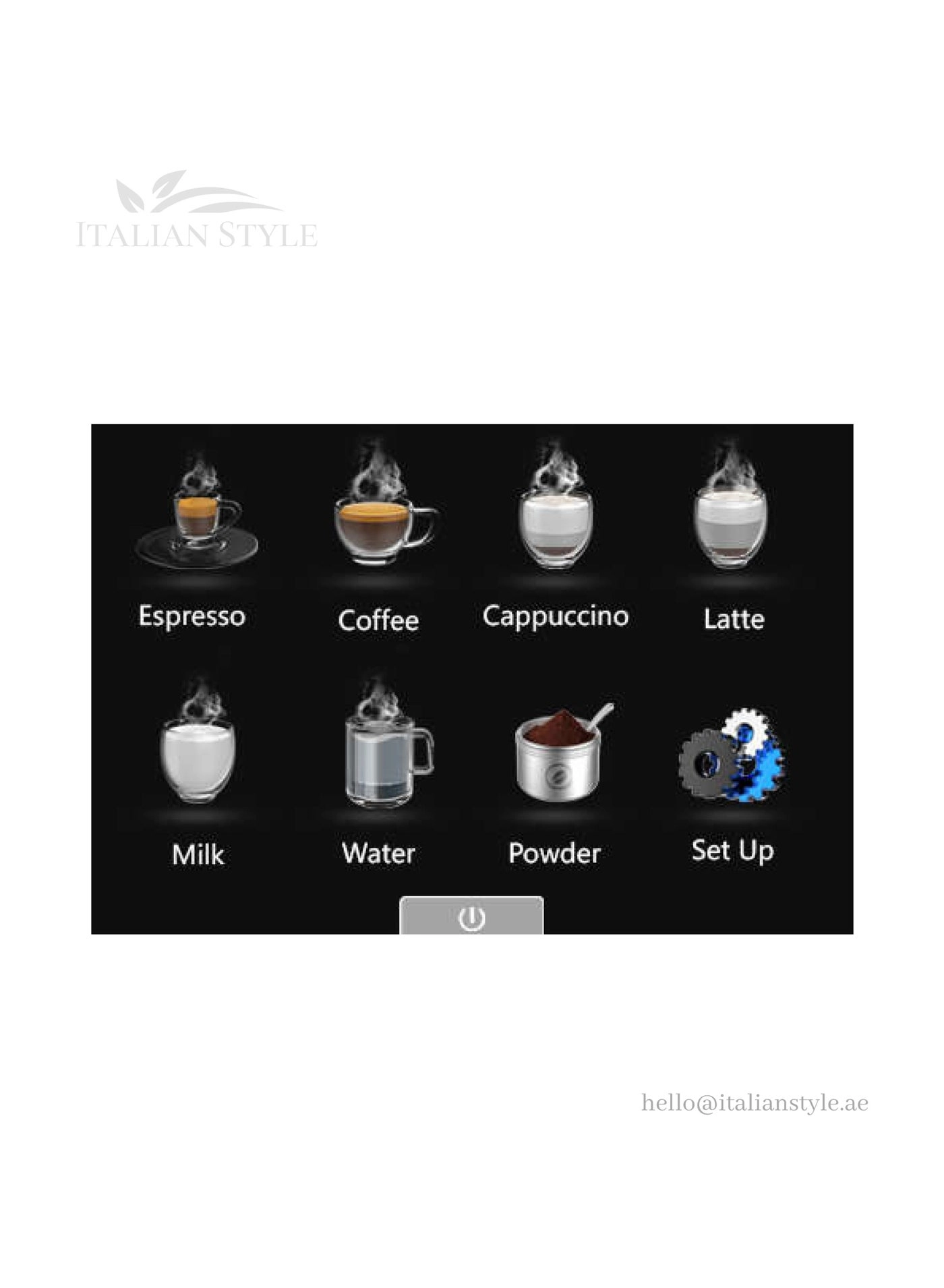 Fully Automatic - Integrated Grinder Touchscreen 1.8L