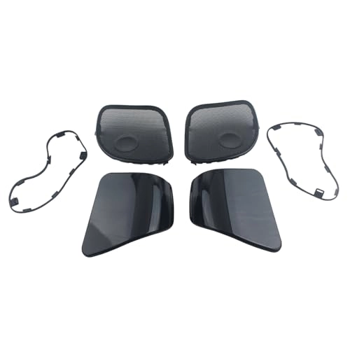 Front Speaker Grill Covers + Glove Box Door Cover - Harley Road Glide 2015-2023 Front