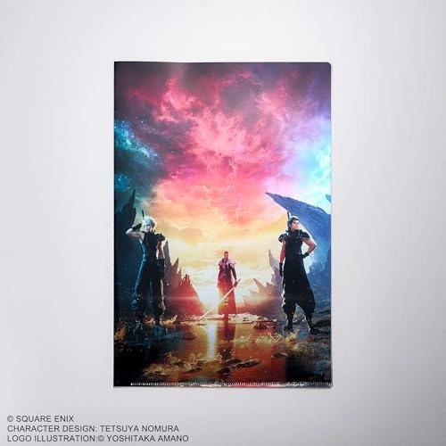 Final Fantasy VII Rebirth - 2 pochettes transparentes Set