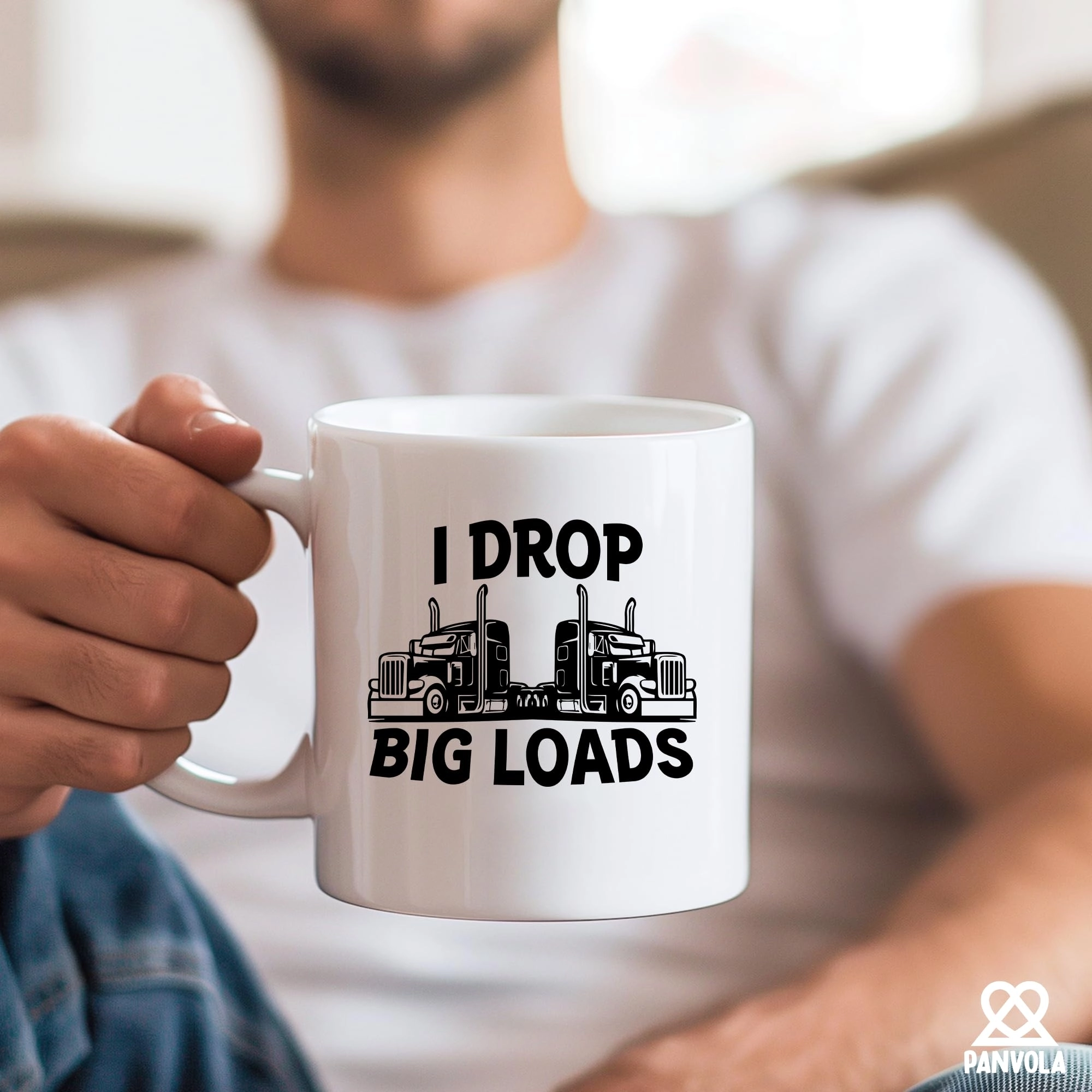 I Drop Big Loads Ceramic Mug - 325 ml