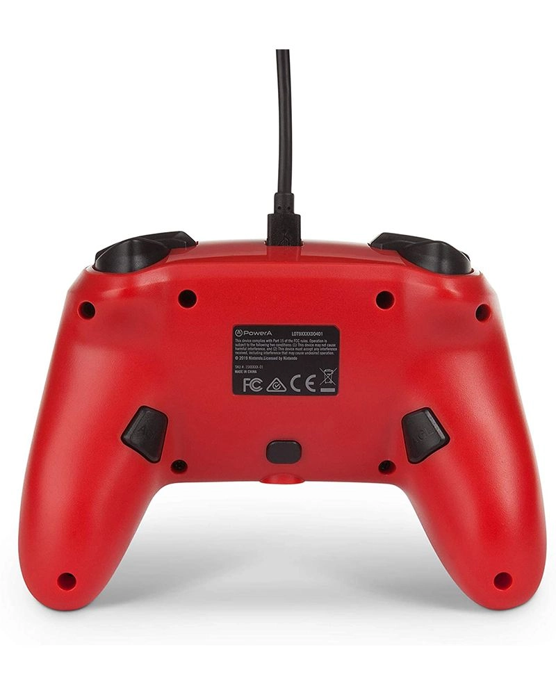 Nintendo Switch Enhanced Speedster Mario Controller Red
