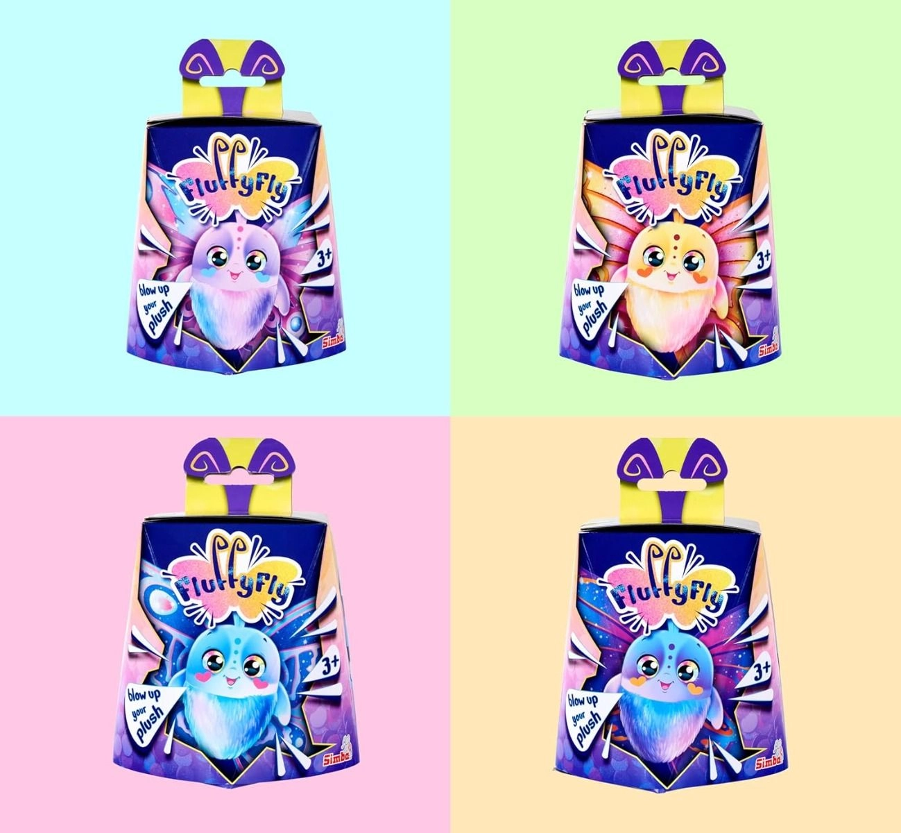 Butterfly Fluffyfly 12 cm Plush