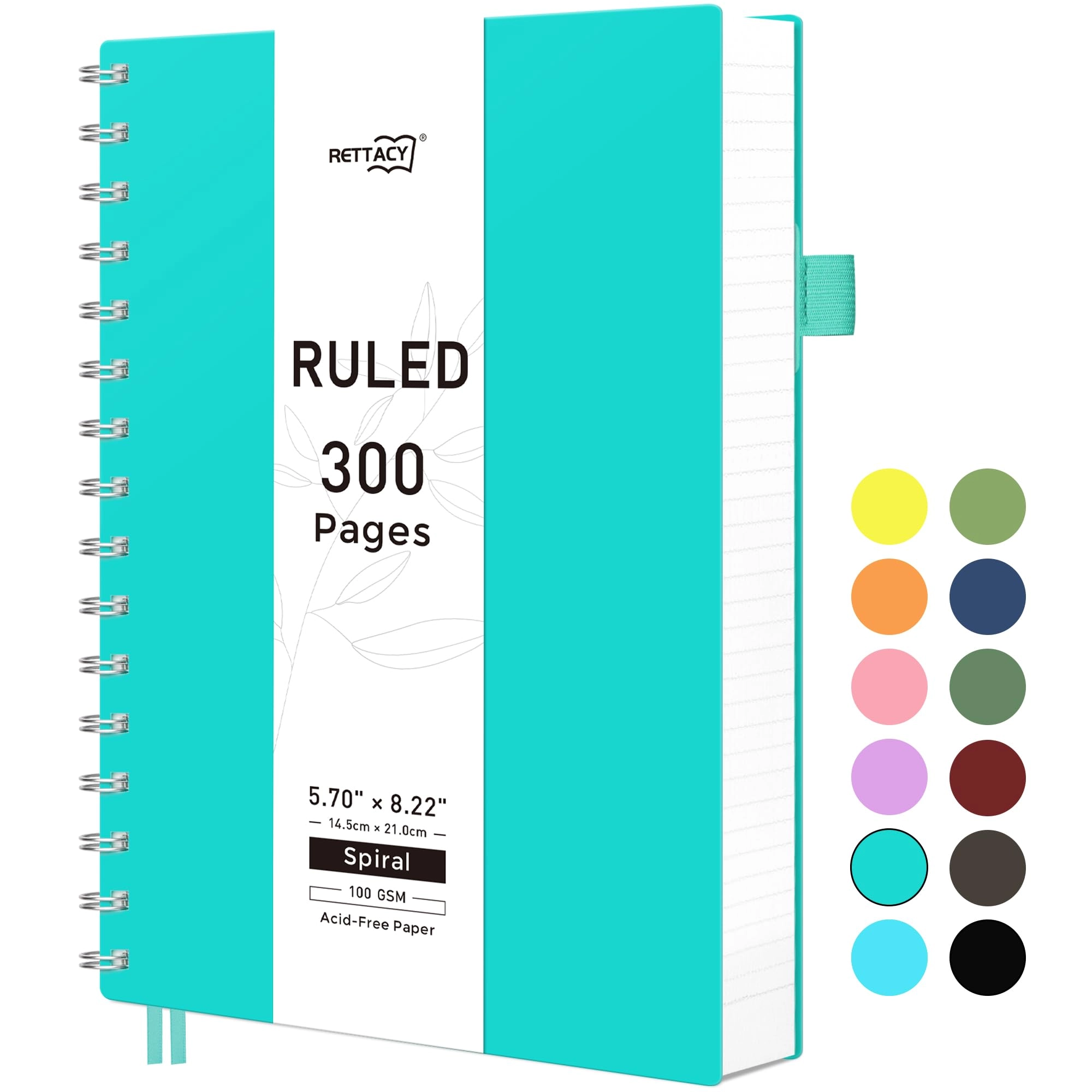 Notebook A5 Spiral - Lined 150 Sheets