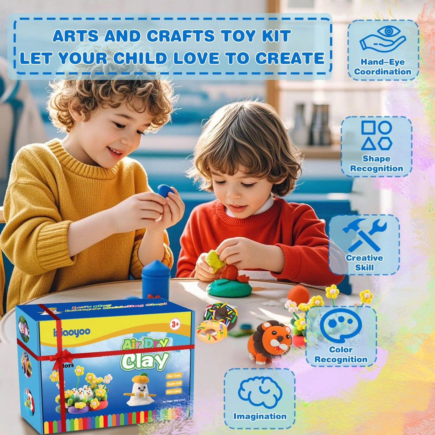 Air Dry Clay - 30pcs.