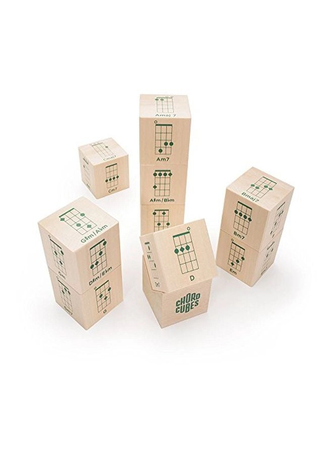 Chord Cubes Ukulele Blocks - 2+ Years