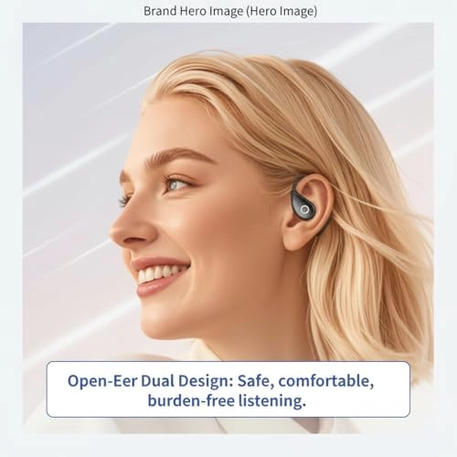 Open Ear Clip Headphones Wireless Headphone