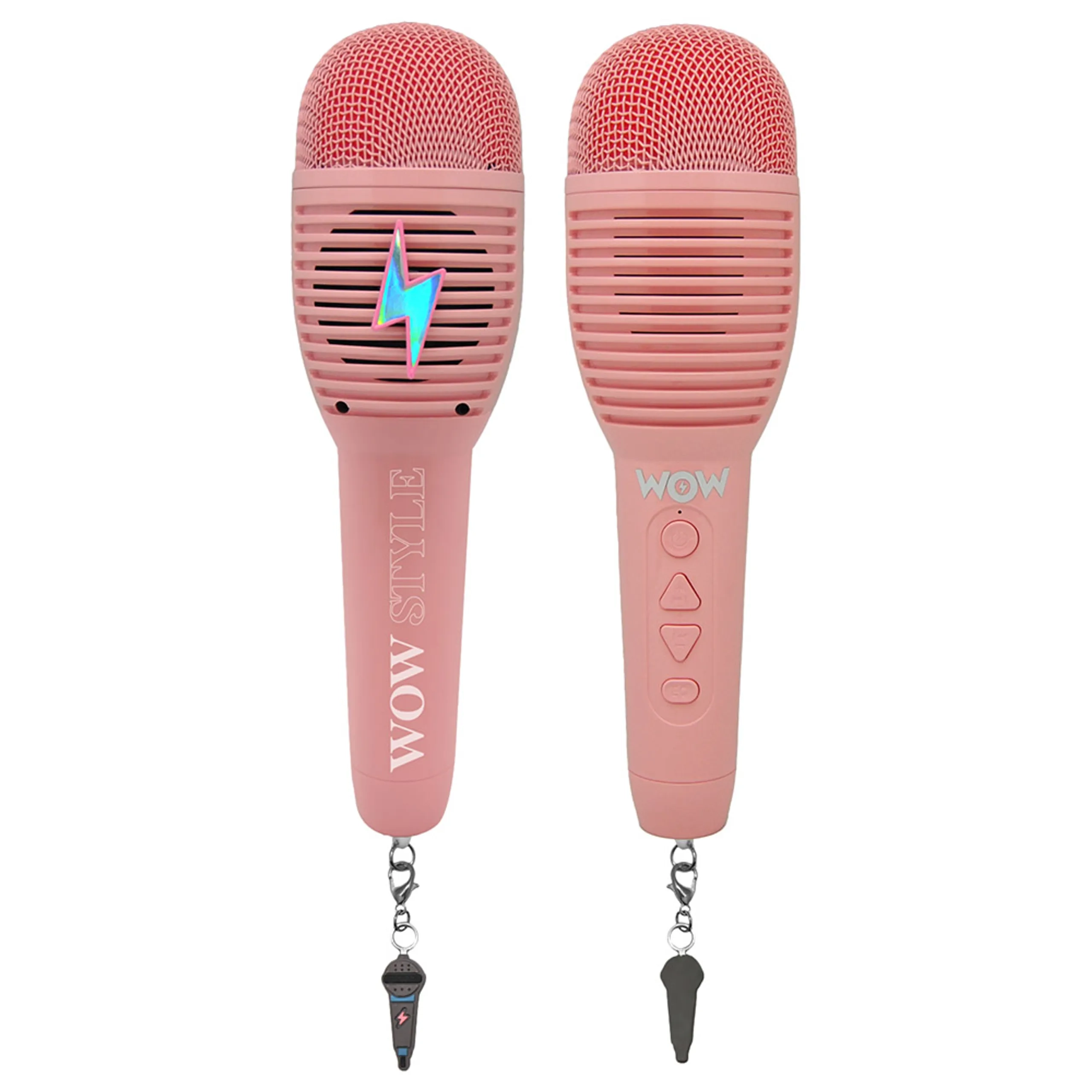 WOW Generation Pink Karaoke Microphone - 6 years+