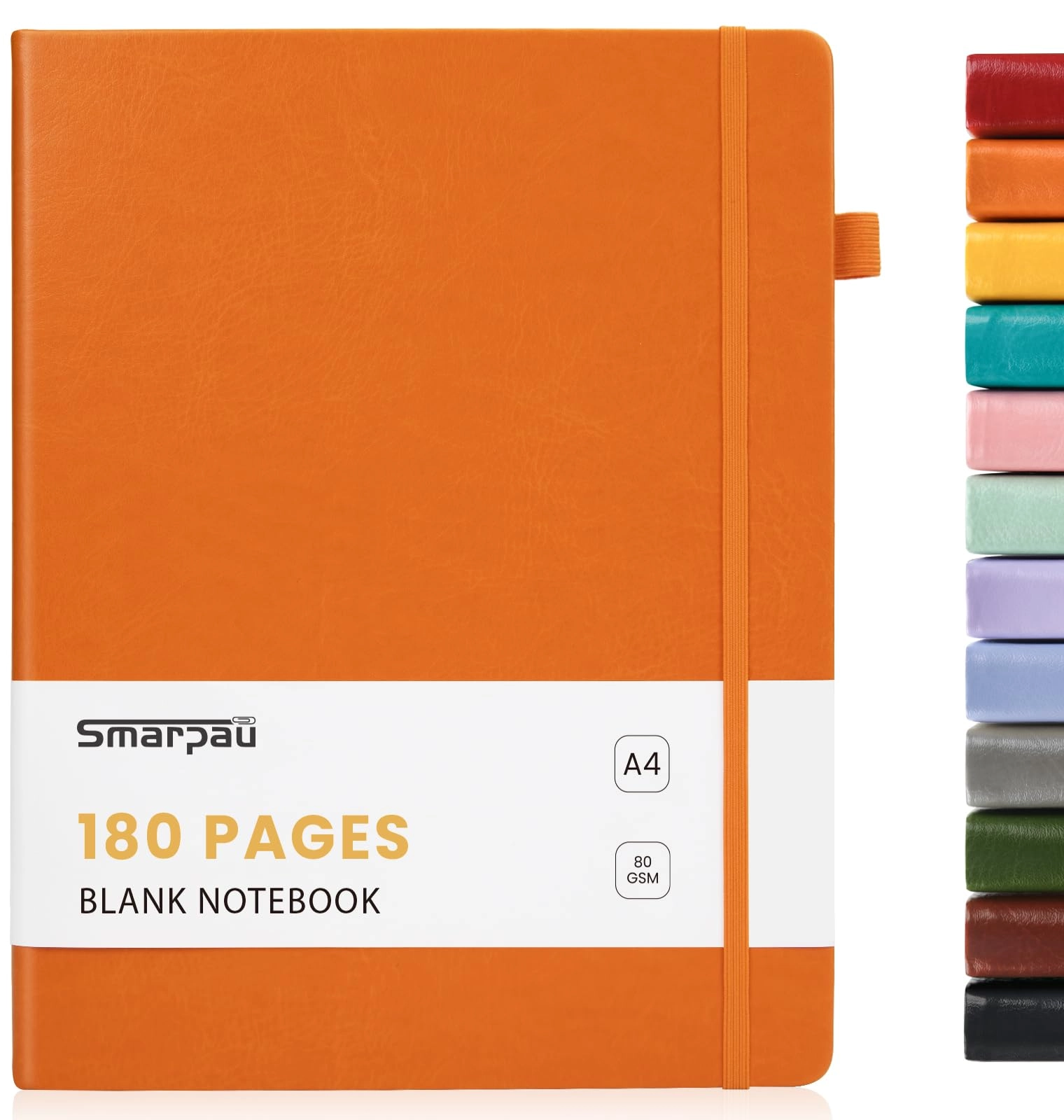 Notebook A4 Hardcover - Blank 180 Pages