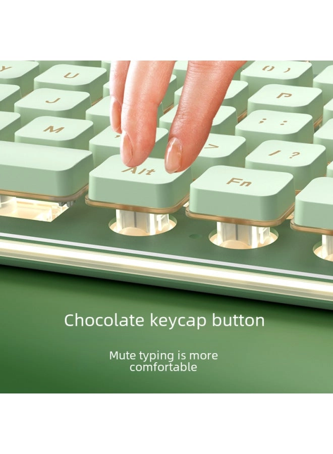 L1 Mechanical Feel Silent Keyboard - Wired/Wireless