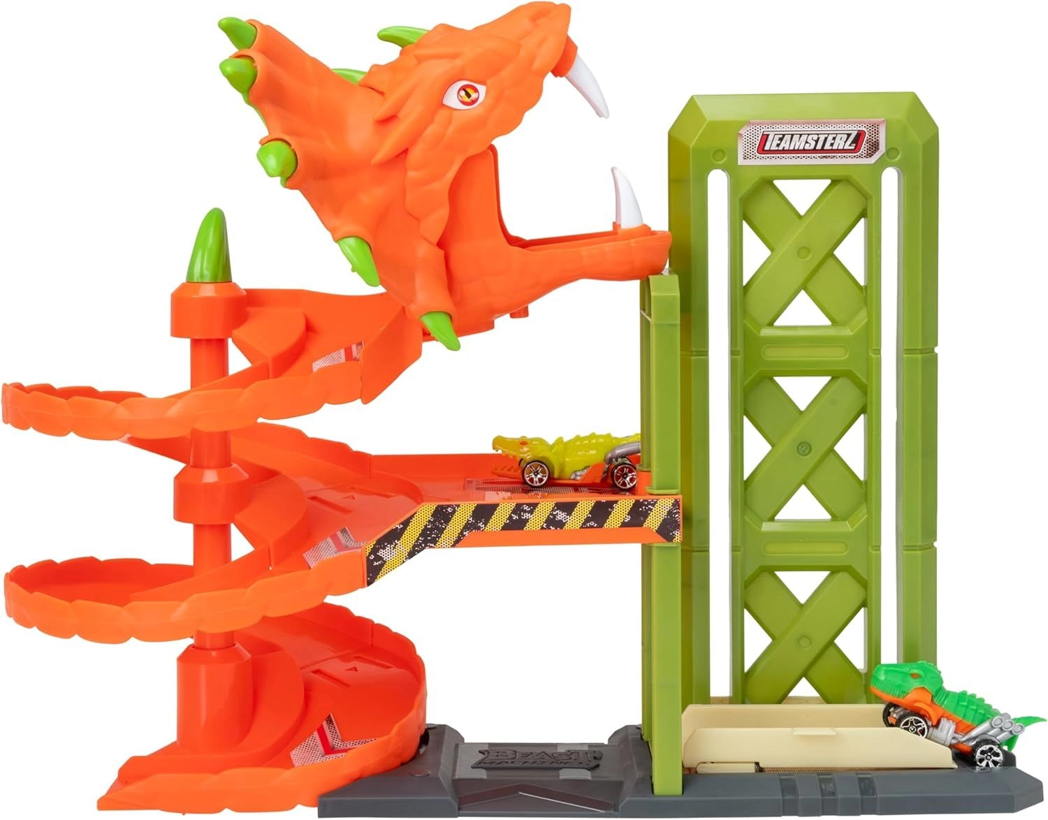 Snake Pit Garage - 2 level + Beast Machines car - 3-inch