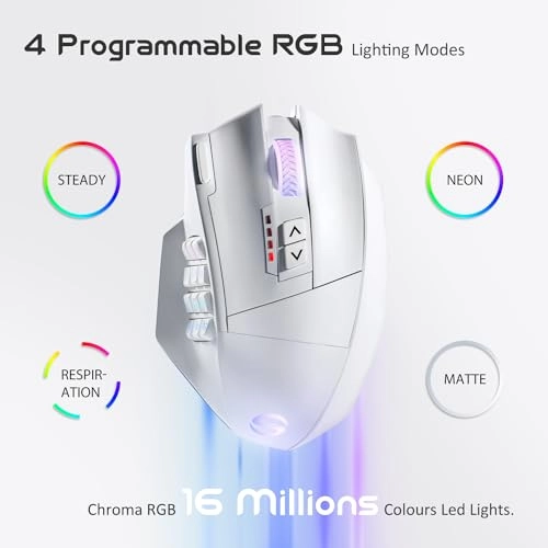 Venus Pro RGB MMO Gaming Mouse - USB Receiver