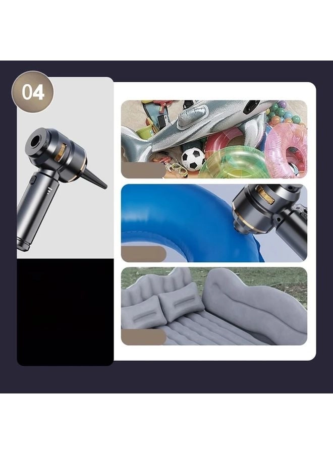 4-in-1 Wireless Handheld Vacuum Cleaner - 2000mAh